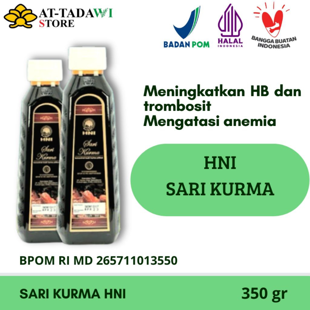 

HNI - SARI KURMA - 350 gr