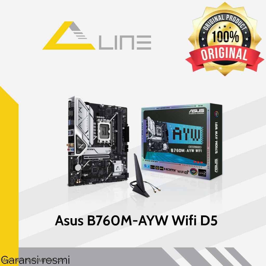 ASUS B760M-AYW WIFI (Intel LGA 1700, B760, DDR5)