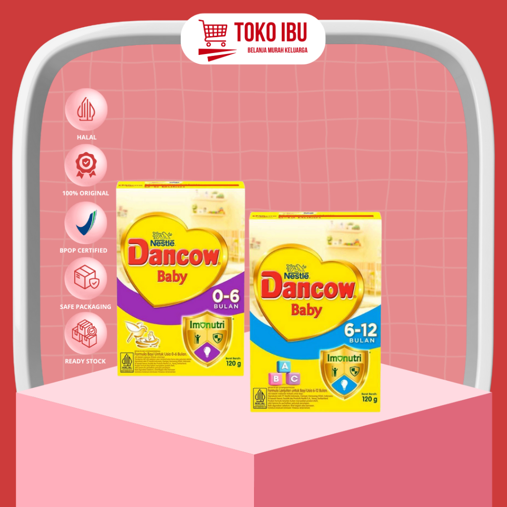 DANCOW BAYI BABY Susu Bayi Usia 0-6 dan 6-12 Bulan / Susu Dancow 6 12 Bulan