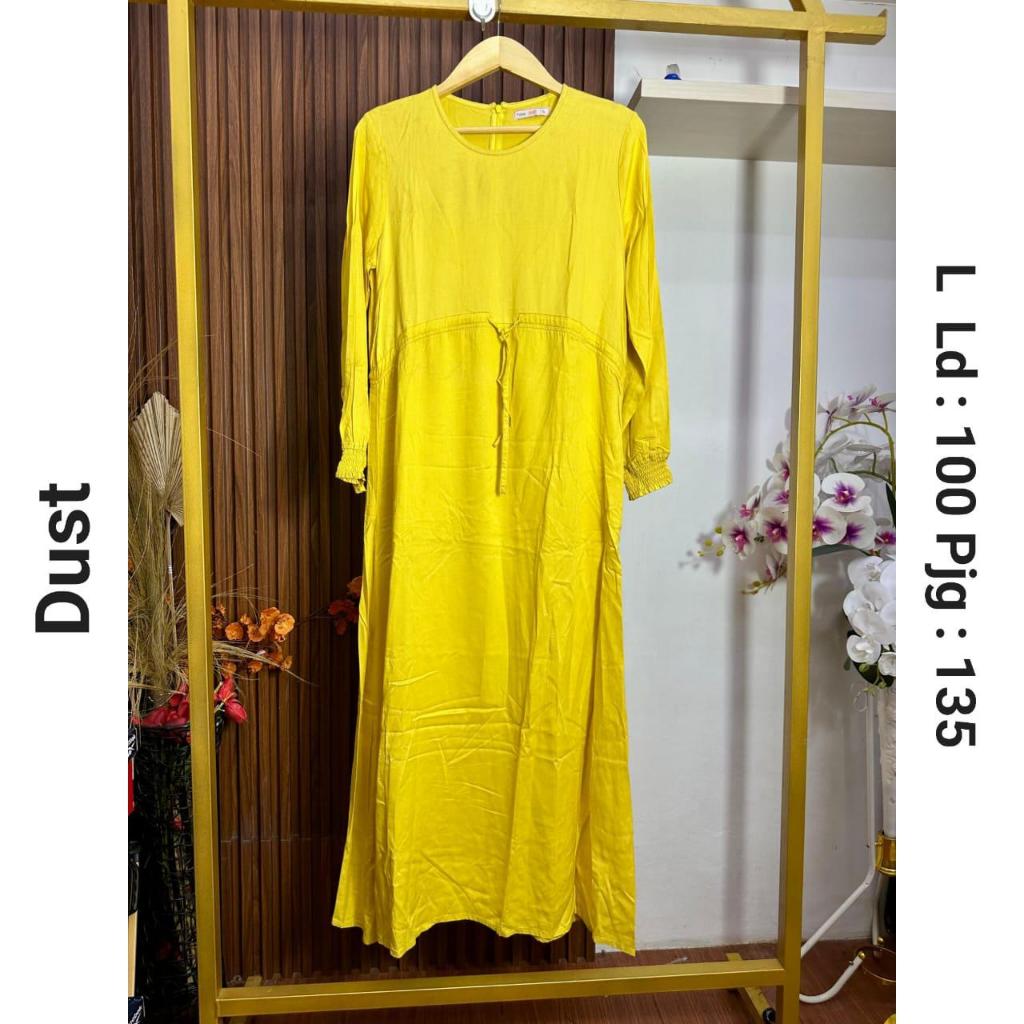 gamis kuning