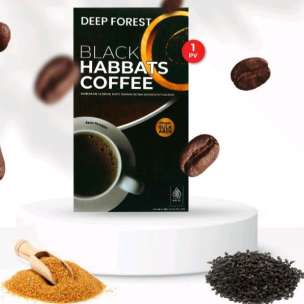 

Black Habbats Coffee Habbatussauda Deep Forest Original 1 Box Isi 10 Sachet