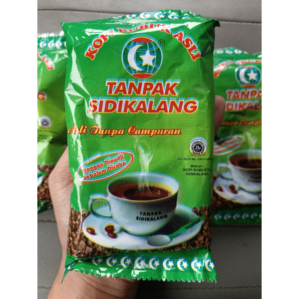 

100gr Kopi Tanpak Sidikalang Bubuk Asli Tanpa Campuran