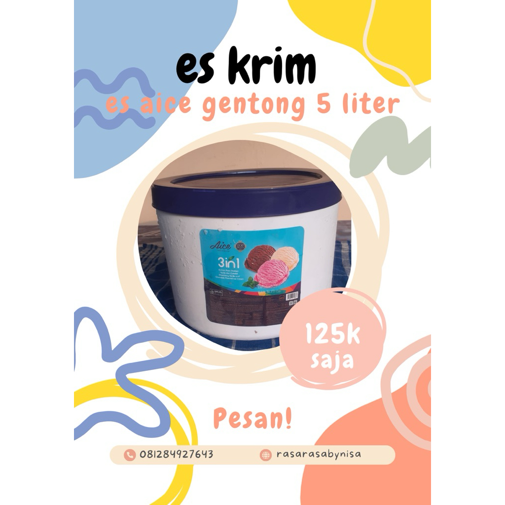 

es krim aice 5 liter