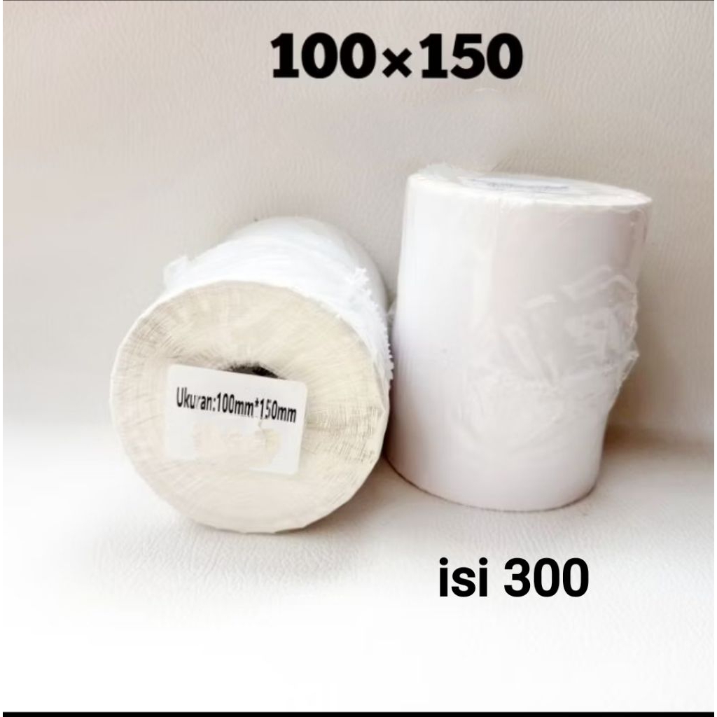 

KERTAS TERMAL 100×150 ISI 300 PIS/KERTAS LABEL TERMAL A6