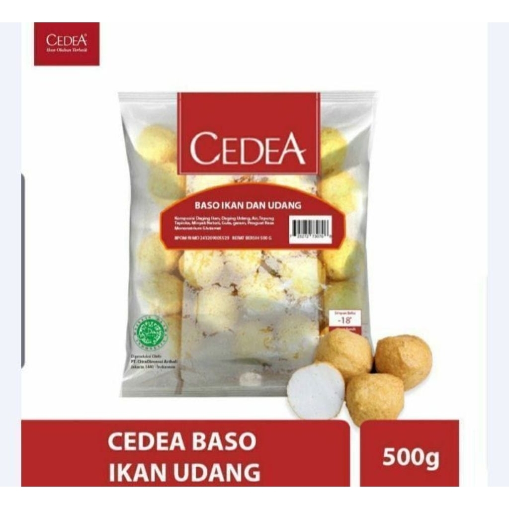 

Cedea Baso Ikan Udang 500