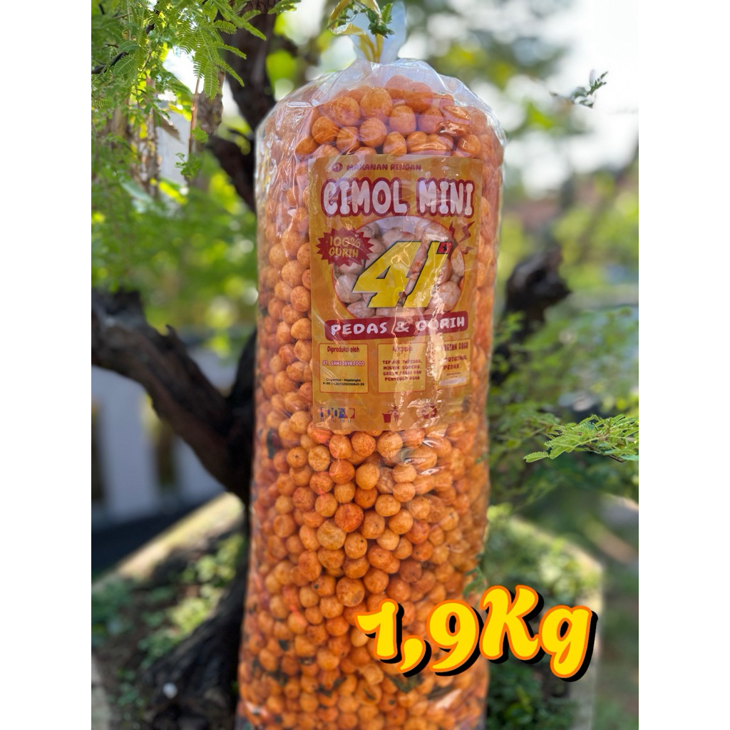

Cimol Mini Balado Pedas Kemasan 1,9Kg