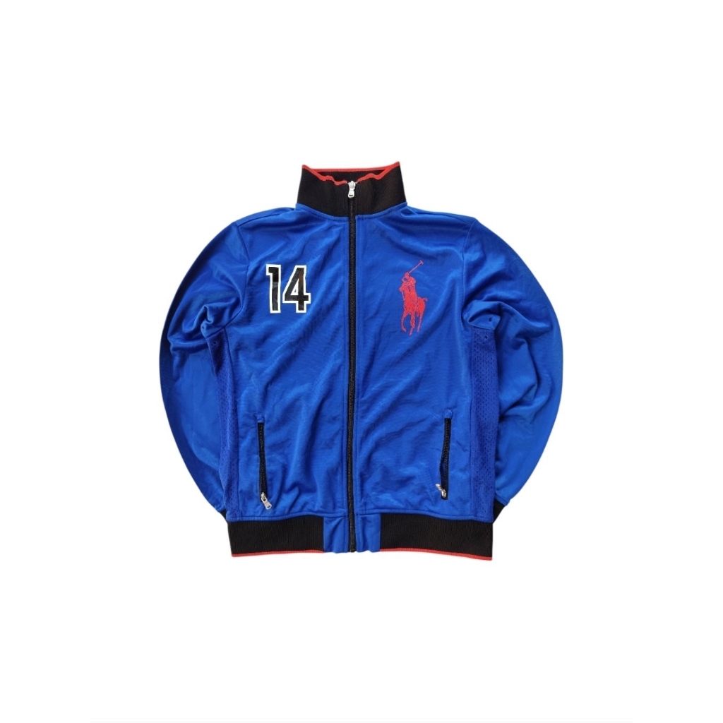 Polo Track Jacket Royal Blue - Casual