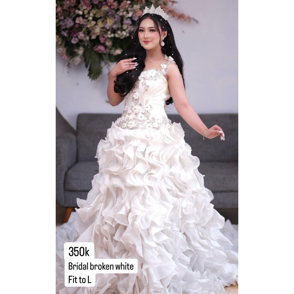 preloved gaun bridal mewah