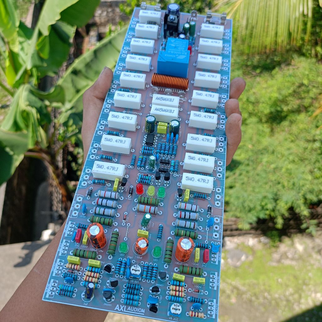 KIT Driver AXL Audion 3U 30cm lengkap Inbal Protektor speaker PCB Fiber