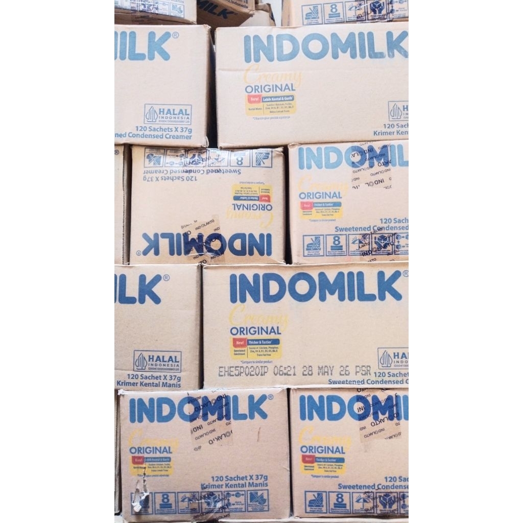 

INDOMILK SACHET 1dus isi 20pack