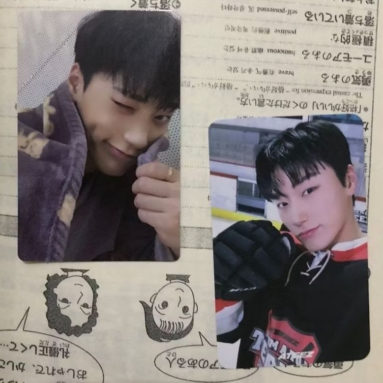 SAN ATEEZ SPIN OFF/CIMUT UNGU, 5TH MEMKIT PHOTOCARD PC