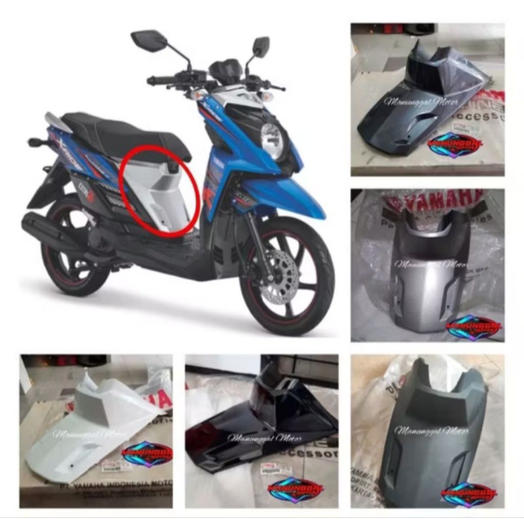COVER TUTUP MESIN BAWAH JOK X RIDE 115 ORIGINAL