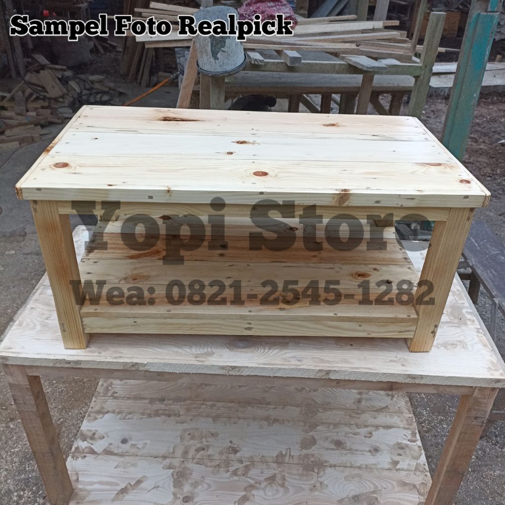 Meja Akuarium Minimalis Ukuran 60x35x40 cm