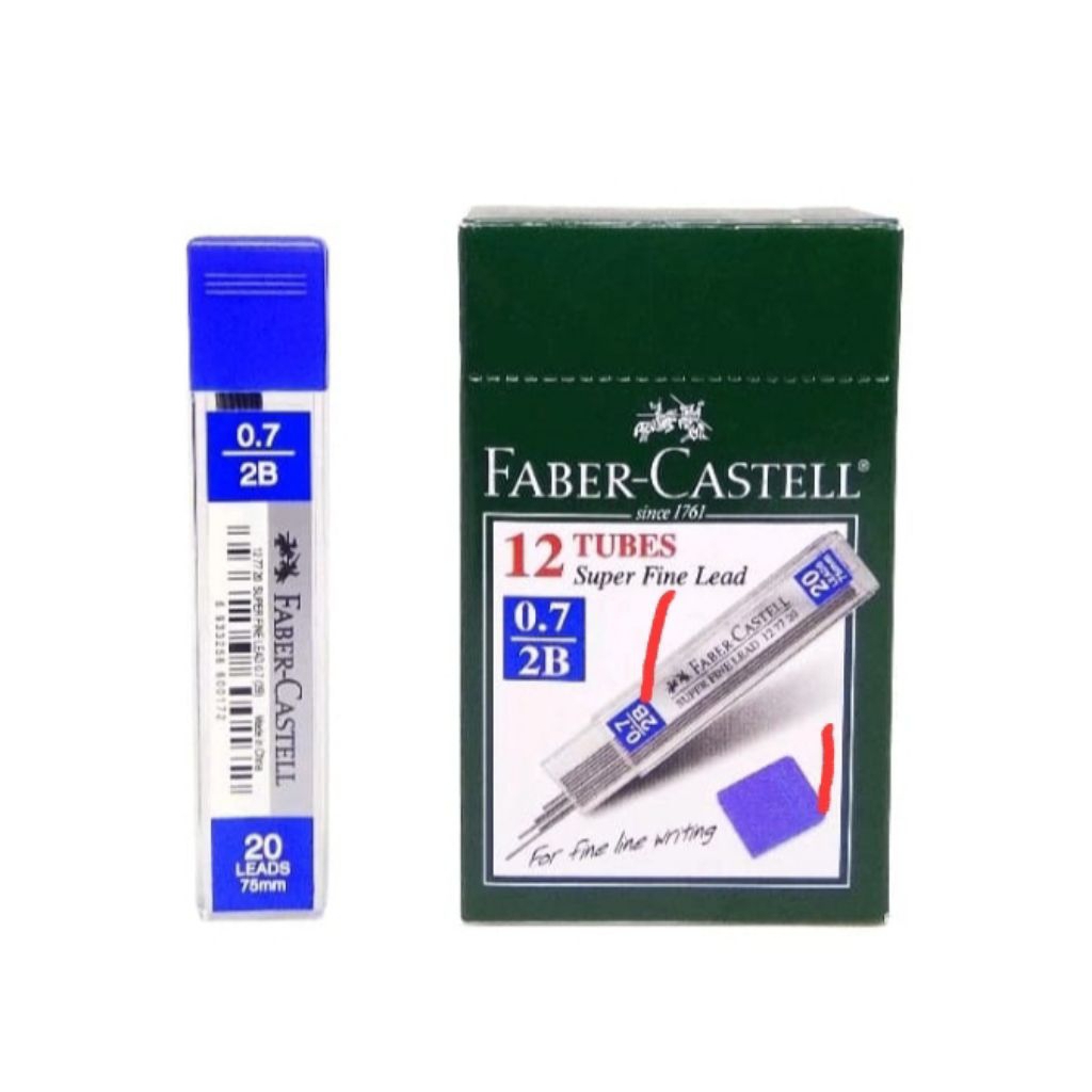 

REFILL PENSIL MEKANIK 0.7 FABER-CASTELL ORIGINAL