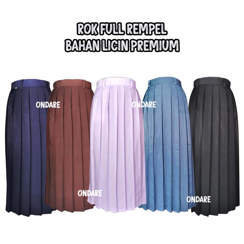 ROK SEKOLAH REMPEL BAHAN LICIN