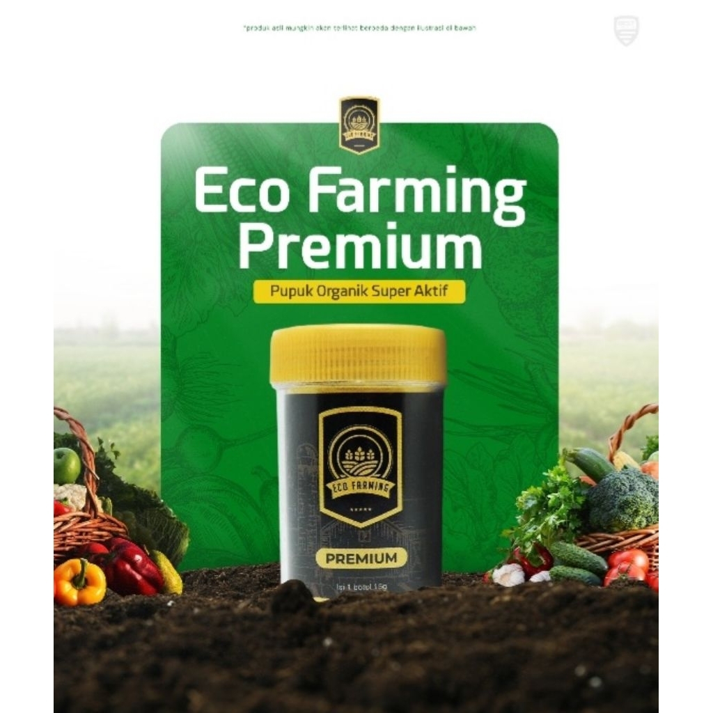 Pupuk Organik Eco Farming Original 100% Pupuk Organik Pelebat Buah