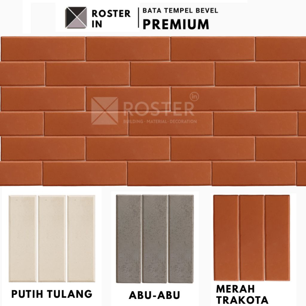 JUAL BATA TEMPEL BEVEL.BATA TEMPEL TERAKOTA.BATA TEMPEL KUALITAS PREMIUM ,bata tempel trakota,bata t