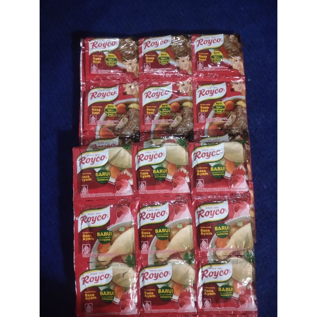 

Royco paket hemat 6 renteng ( 72 pcs )