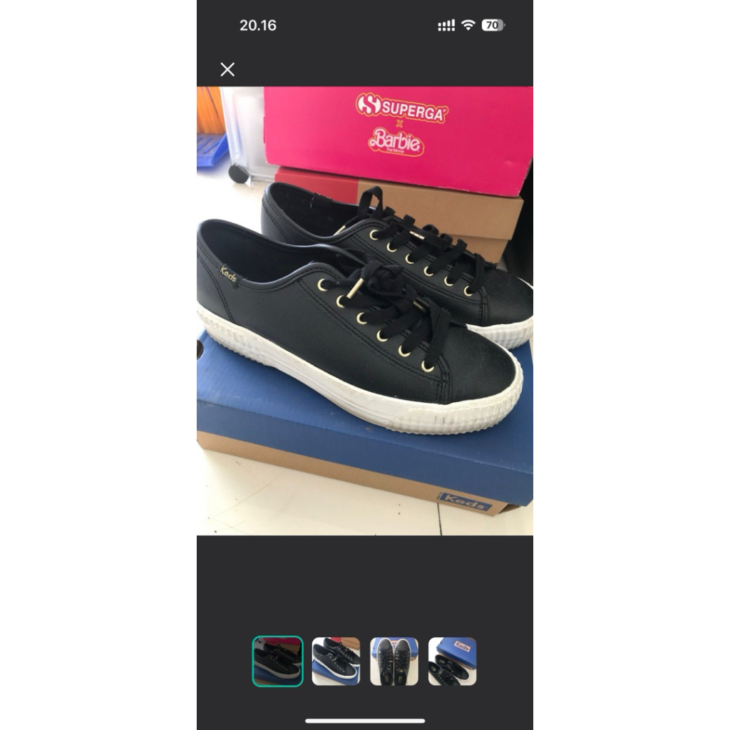 Keds Black Sneakers Preloved Original