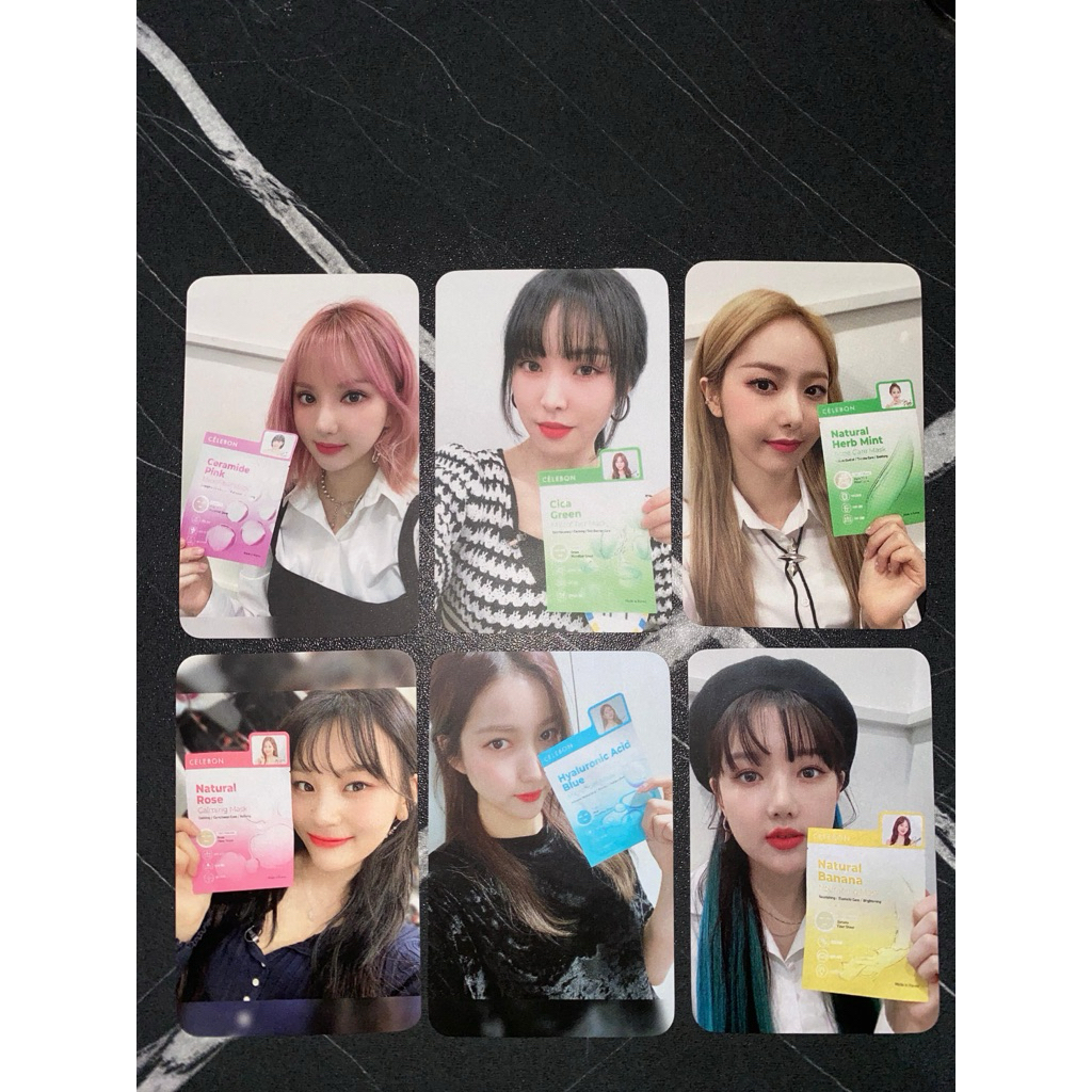 Official PC Photocard GFRIEND X Celebon Sowon Yerin Eunha Yuju Sinb Umji