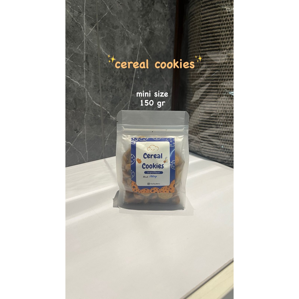 

Cereal cookies 150gr