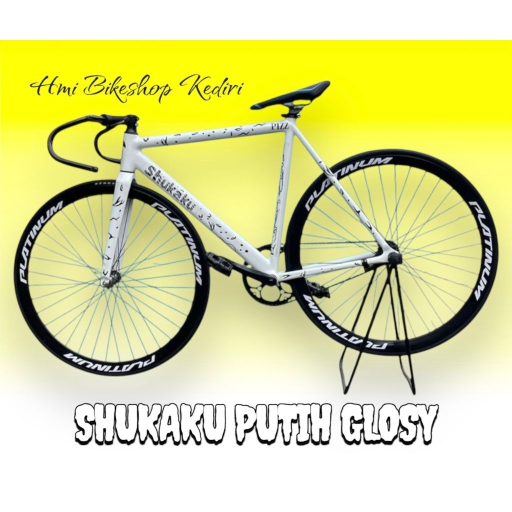 Sepeda Balap Shukaku Fixie siap pakai