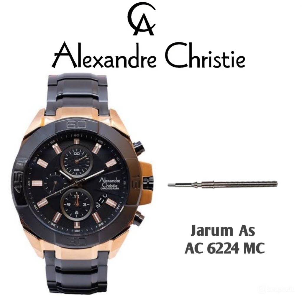 Jarum As /Stem Jam Alexandre Christie Type AC 6224 MC