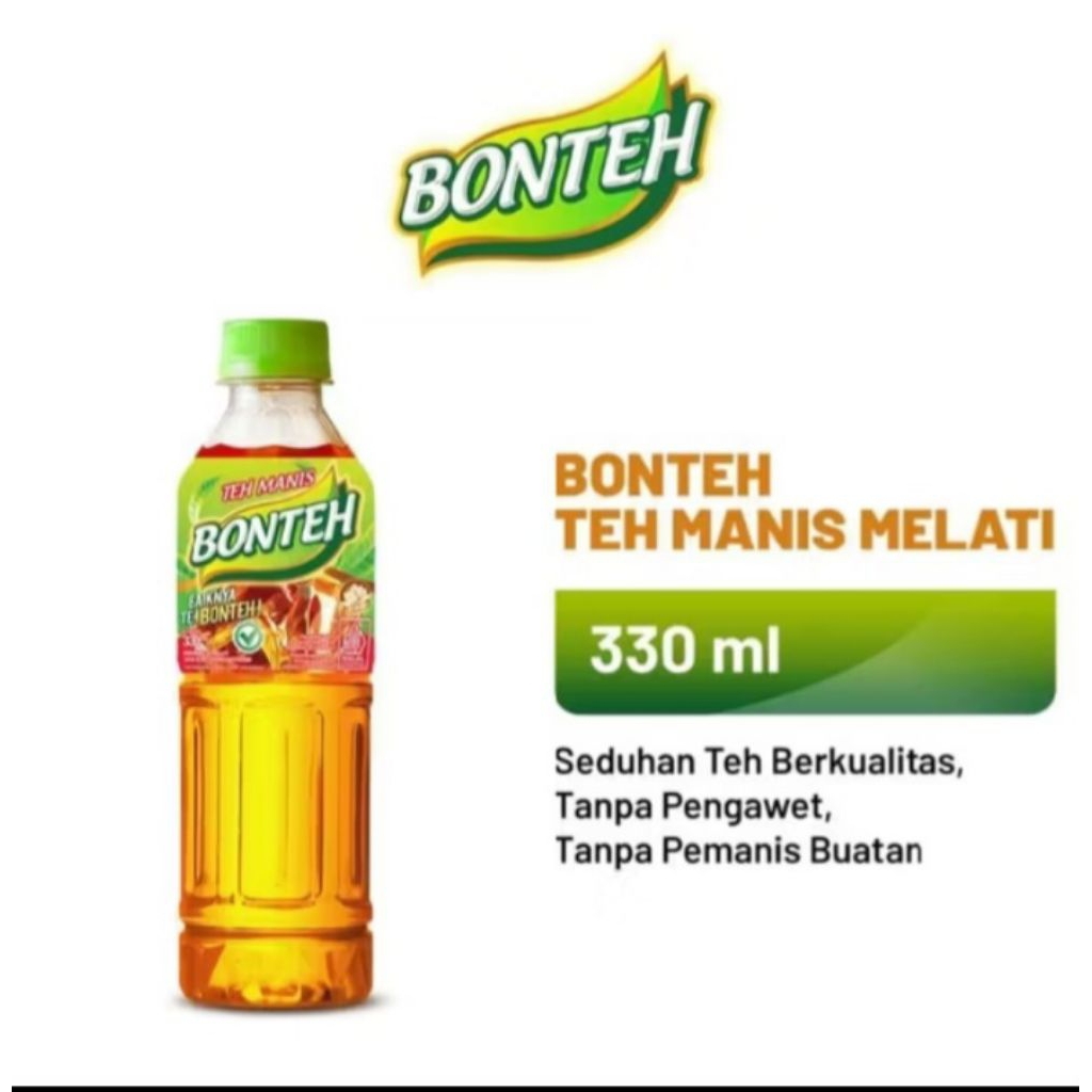 

Minuman Bonteh Botol Melati 1 Dus isi 12 pcs