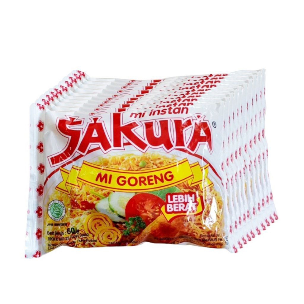 

MIE GORENG SAKURA PAKET 10 PICS