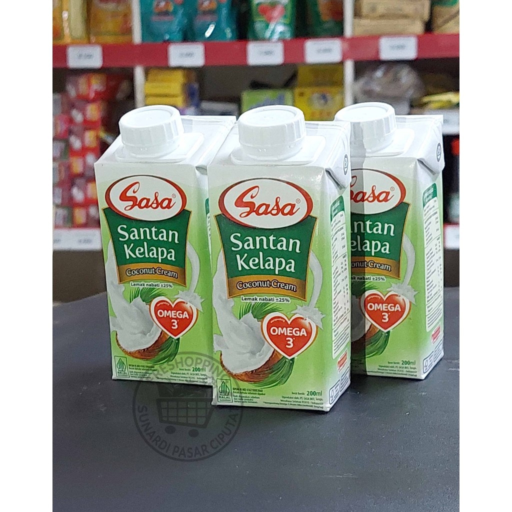 

SASA Santan Kelapa Cair 65ml & 200ml