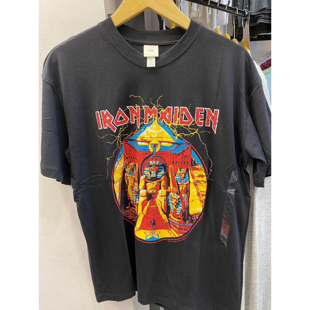 Kaos iron maiden byH&* original // oversize // unisex