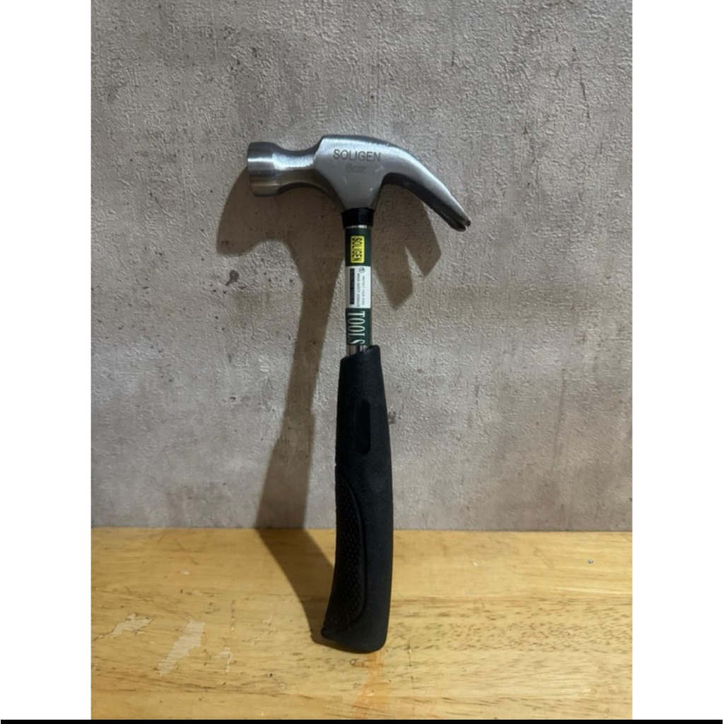 Palu kambing SOLIGEN 16 OZ gagang besi SOLIGEN 16oz