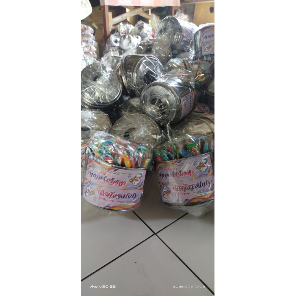 

Permen lolipop rantang isi 60 pcs