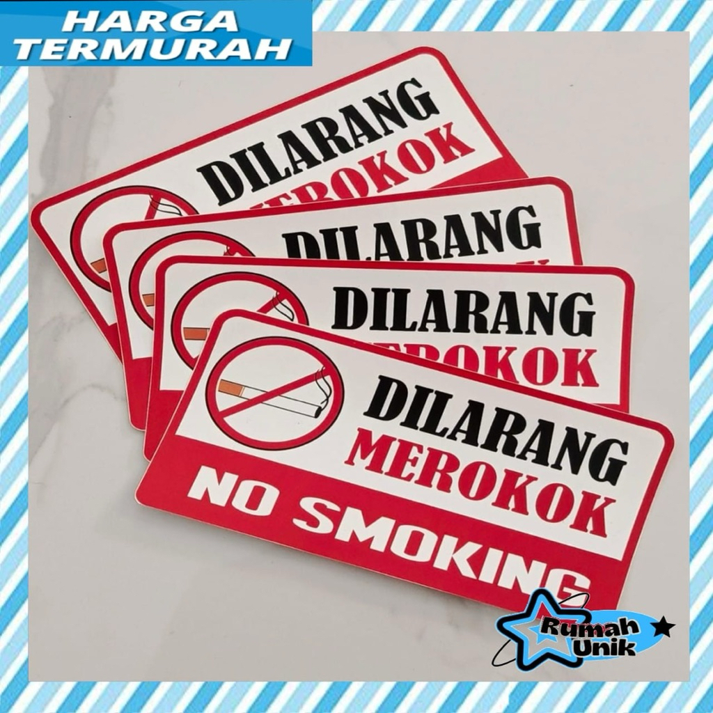 

STIKER LARANGAN MEROKOK / NO SMOKING