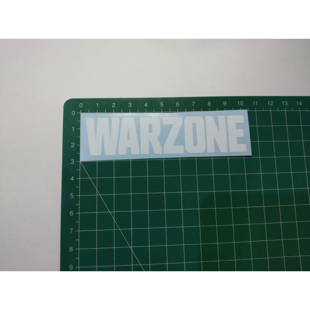 

stiker cutting warzone