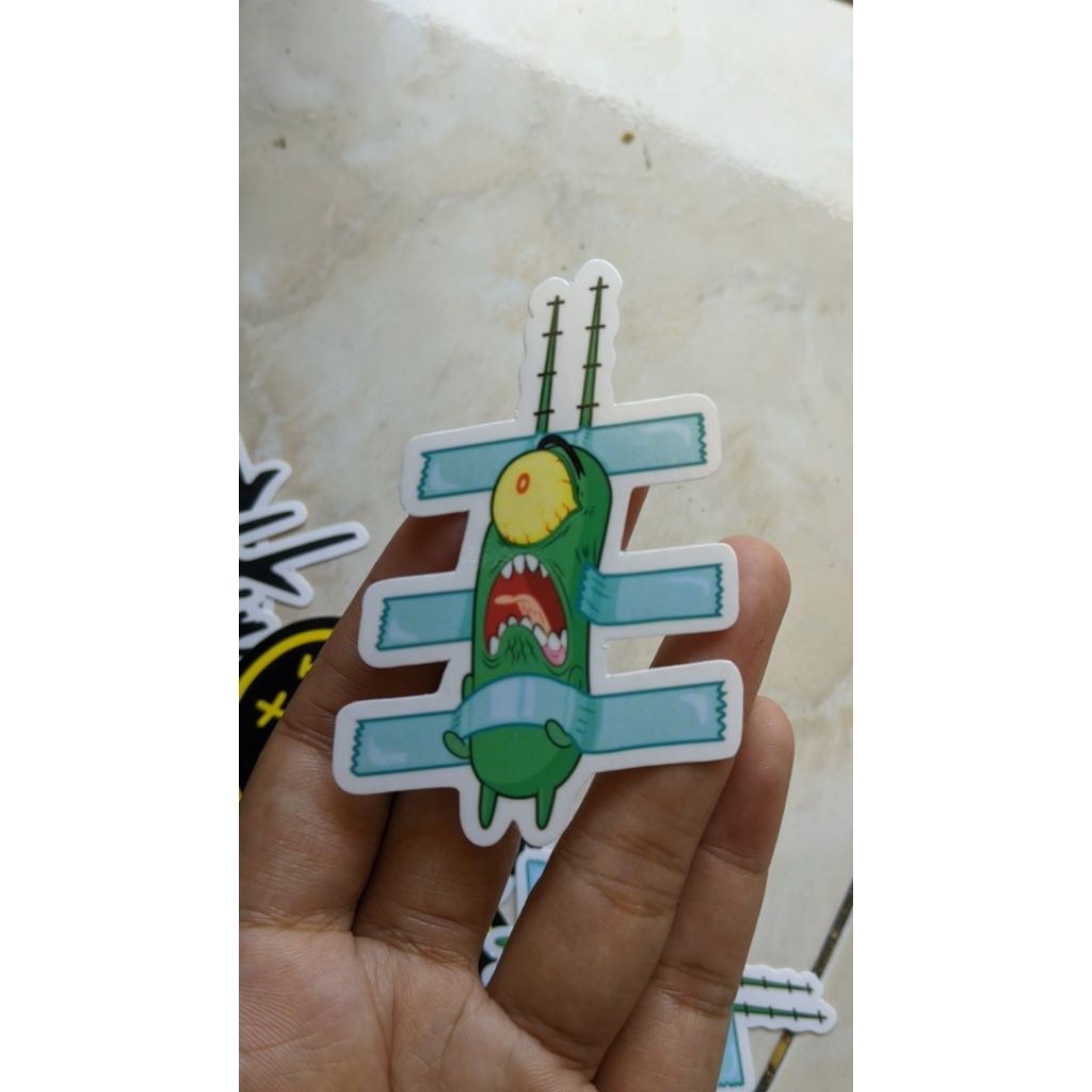 

STICKER PLANKTONE VYNIL LAMINASI GLOSSY