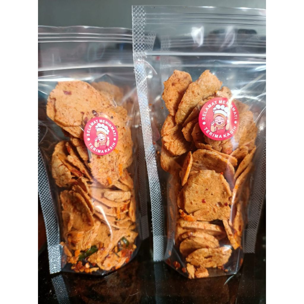 

cemilan viral sosreng dan basreng rumahan - jajanan enak murah dan berkualitas