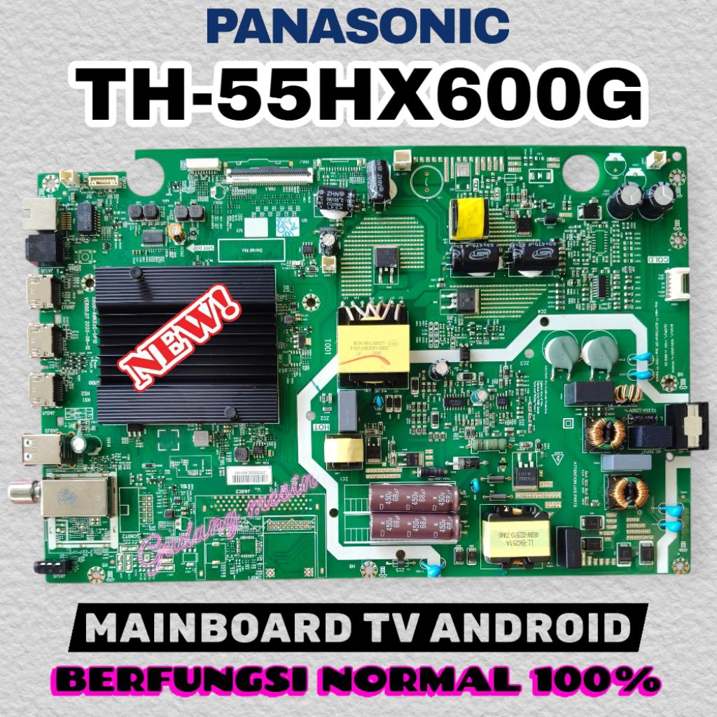 MAINBOARD TV PANASONIC TH-55HX600G / MB TV PANASONIC TH-55HX600G / MODUL TV PANASONIC TH-55HX600G / 