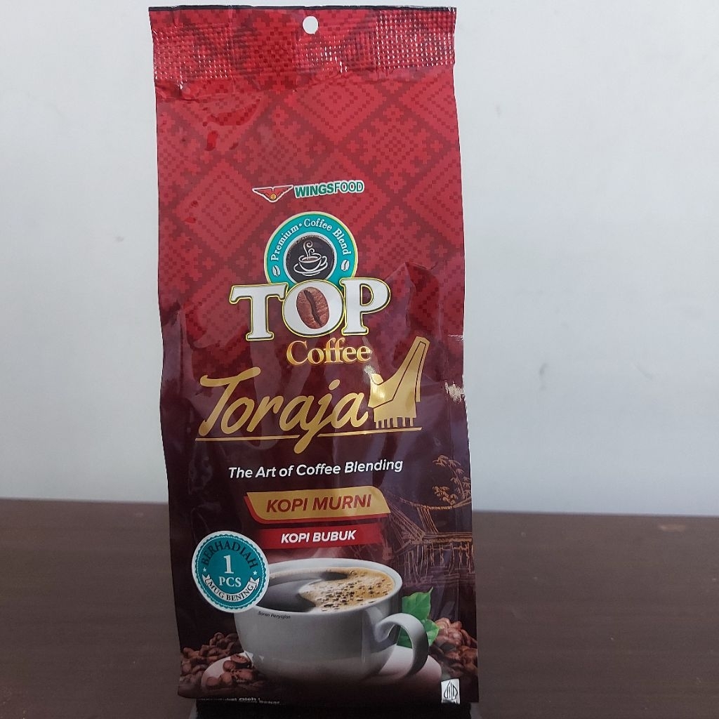 

Top Coffee Toraja Kopi Bubuk Murni Kemasan 158gr