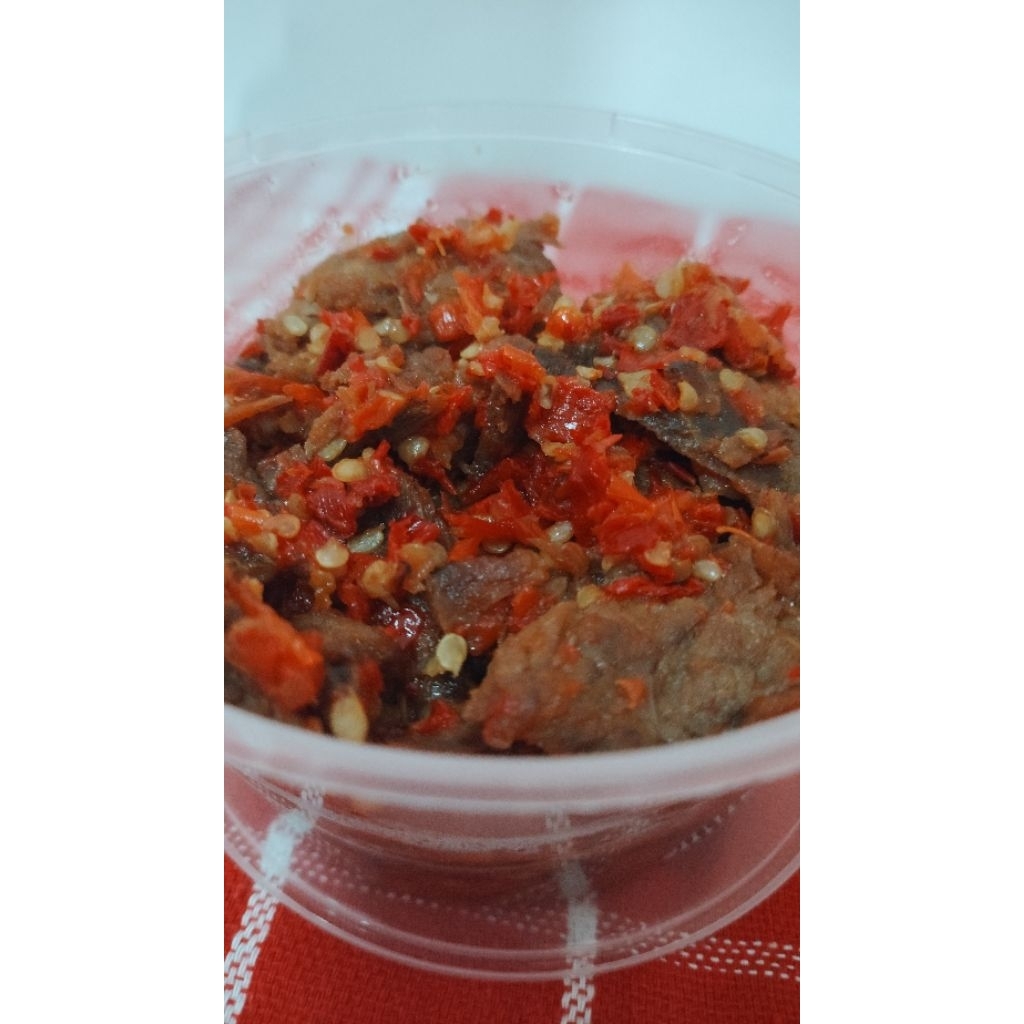 

Dendeng Batokok Balado Basah