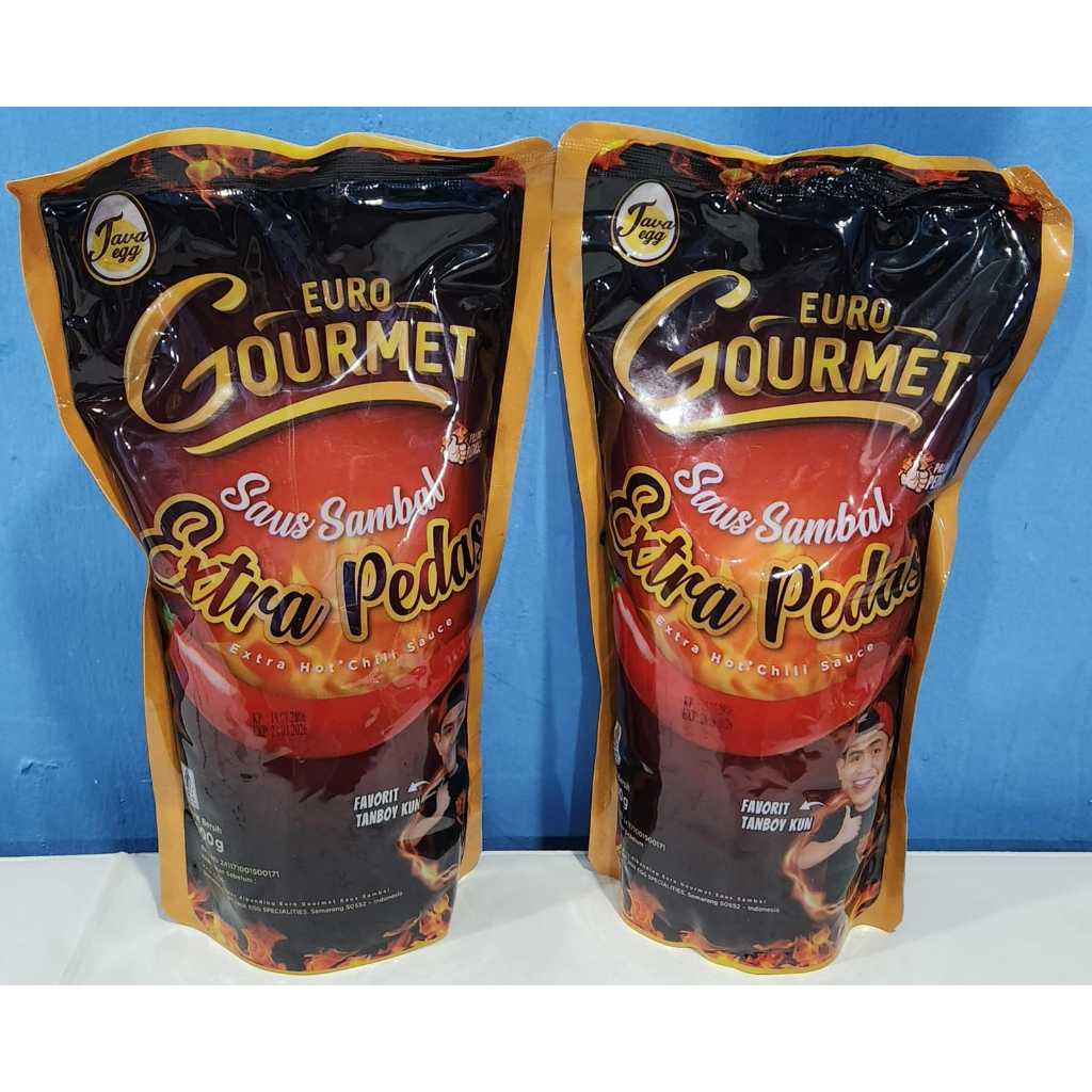 

Euro Gourmet Saus Sambal Extra Pedas 1kg
