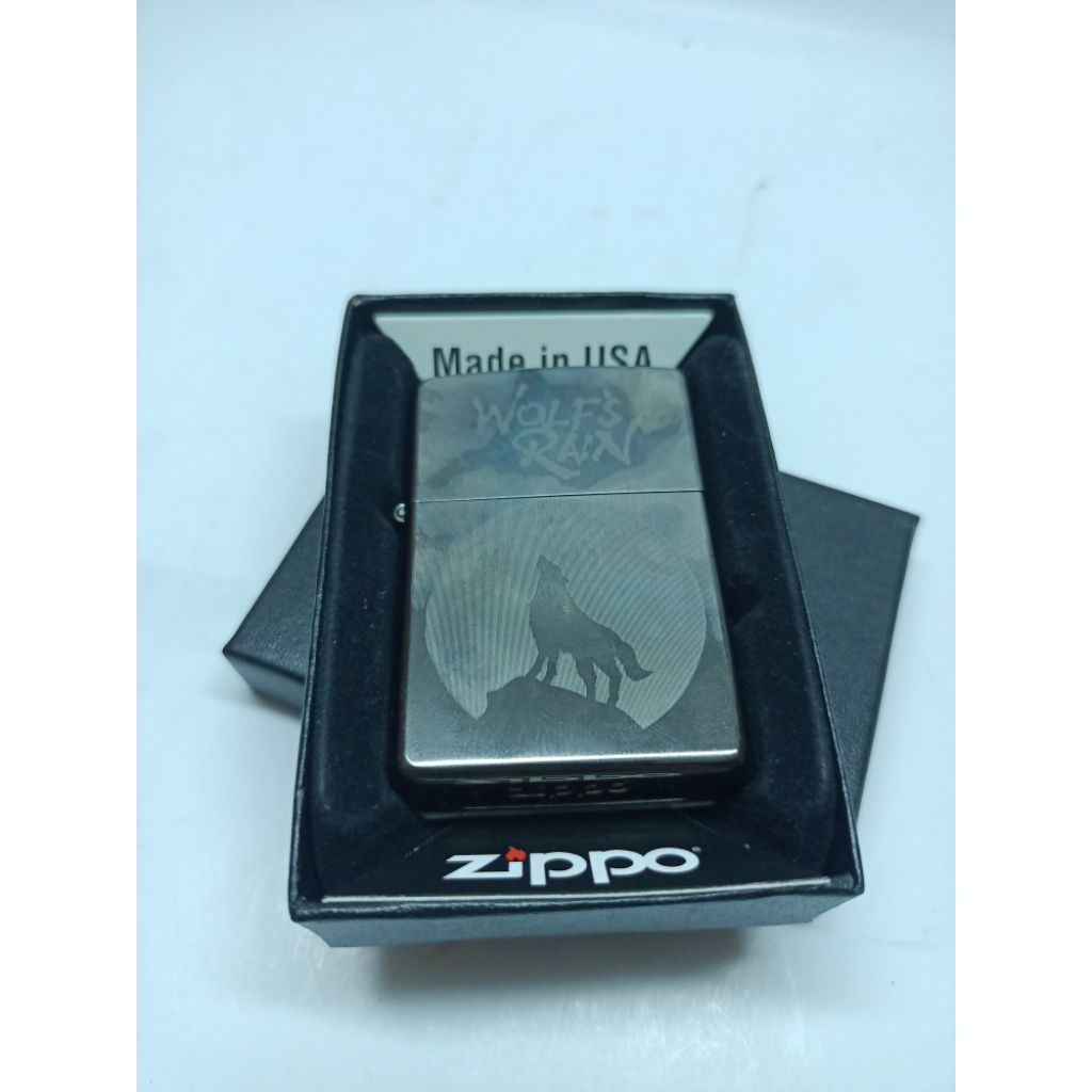 ZIPPO USA ORIGINAL MODEL MOTIF SERIGALA