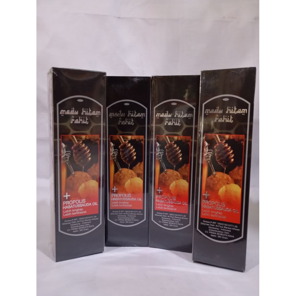

Madu hitam pahit propolis al fauz 390gr untuk kesehatan dijamin original