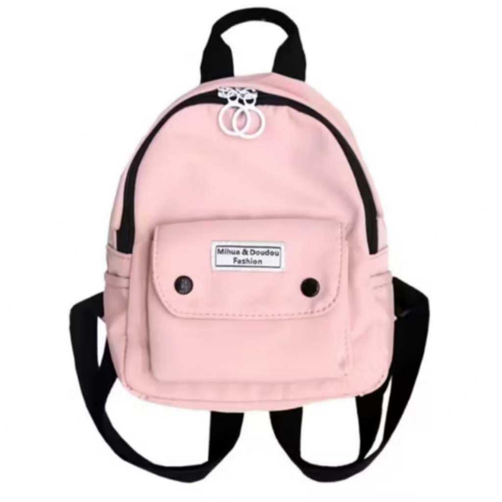 TAS MINI KOREA STYLE TAS RANSEL MINI WANITA  TAS PUNGGUNG CEWEK KEKINIAN