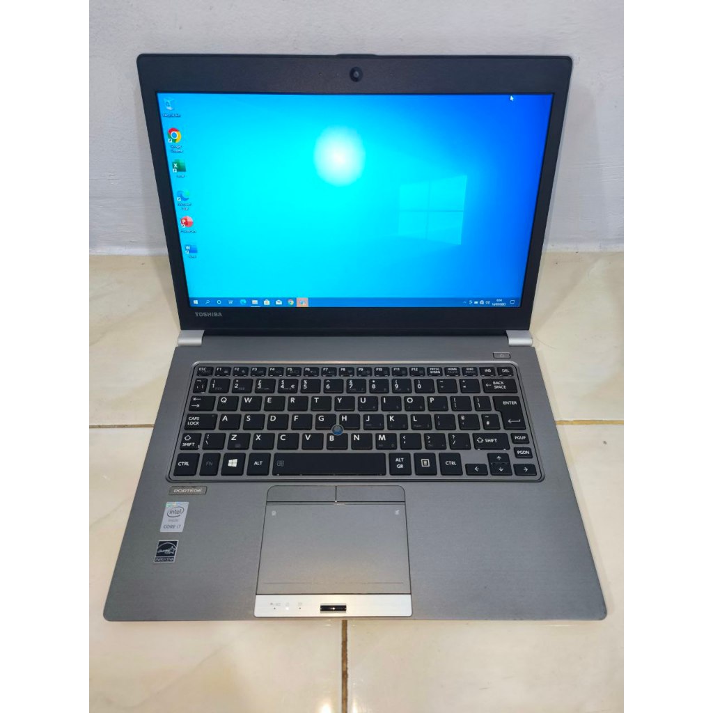 LAPTOP TOSHIBA PORTEGE Z30-A CORE i7-5500U i7 GEN 5 RAM 8GB SSD 128GB LAPTOP SLIM TIPIS RINGAN
