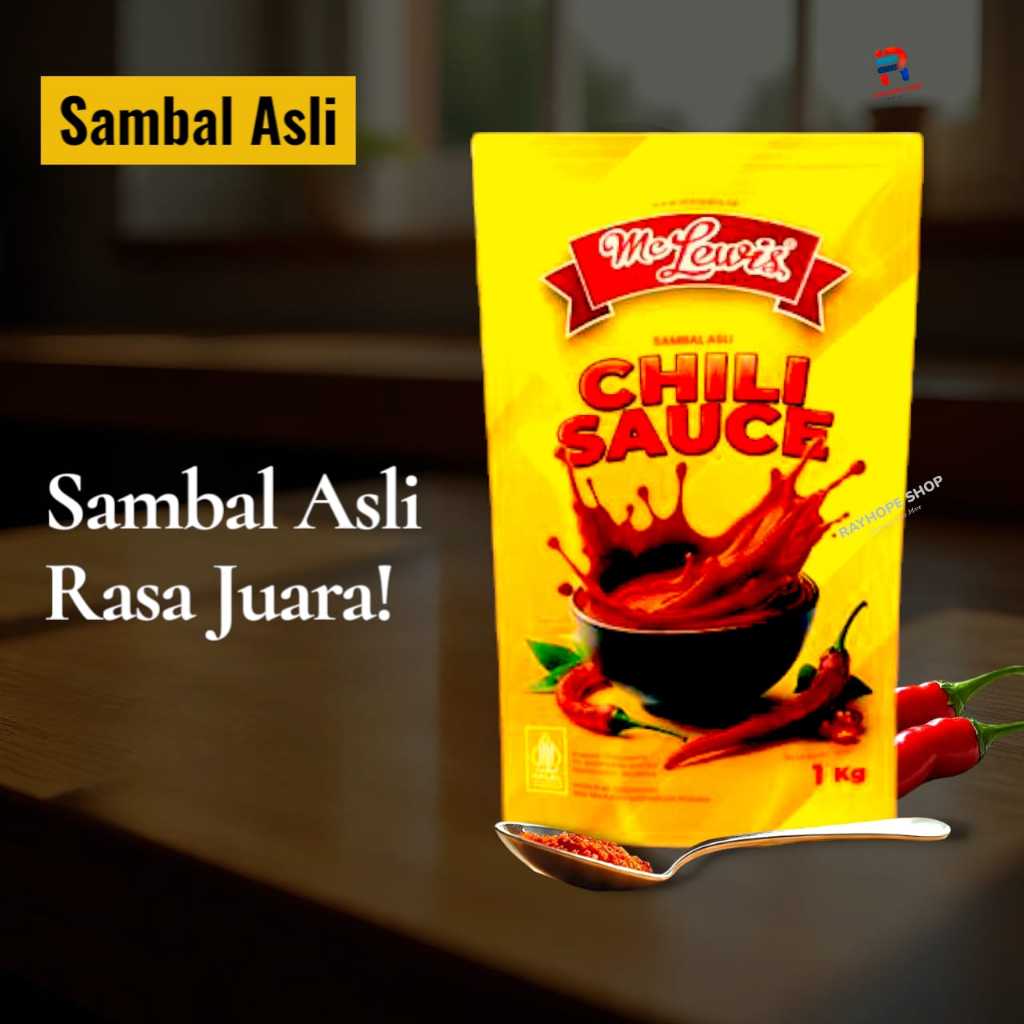 

PROMO Mc Lewis McLewis Chilli Chili Saus Saos Sauce Sambal Sambel Asli Cabai Cabe Pedas Hot Refill Pouch Kemasan Isi Ulang 1 Kilogram Kilo Gram Murah Termurah Usaha Kekinian Viral Ide Jualan UMKM Toko Warung Kelontong Horeca Horeka Cocolan Dipping Masak