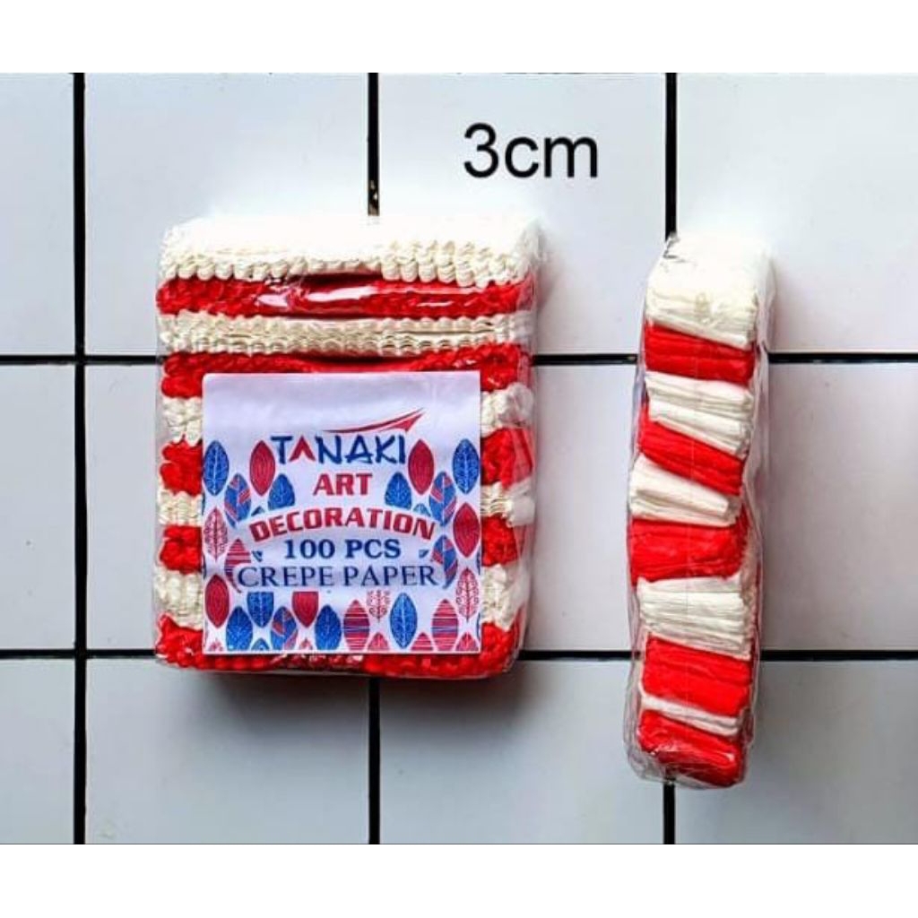 

Kertas Krep Merah Putih/Warna Warni/Kertas Krep Potong