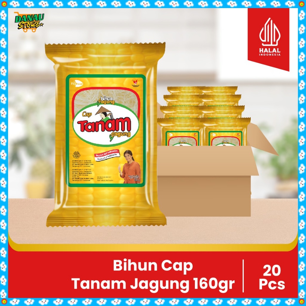 

Bihun Cap Tanam Jagung - 1 Bal - 20 Pcs - 160gr