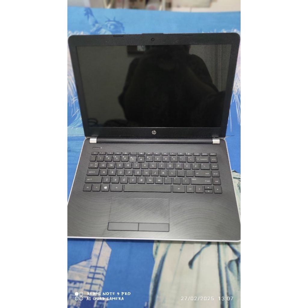 LAPTOP HP 14' BW099TU WINDOWS 10 SILVER, 4GB SECOND