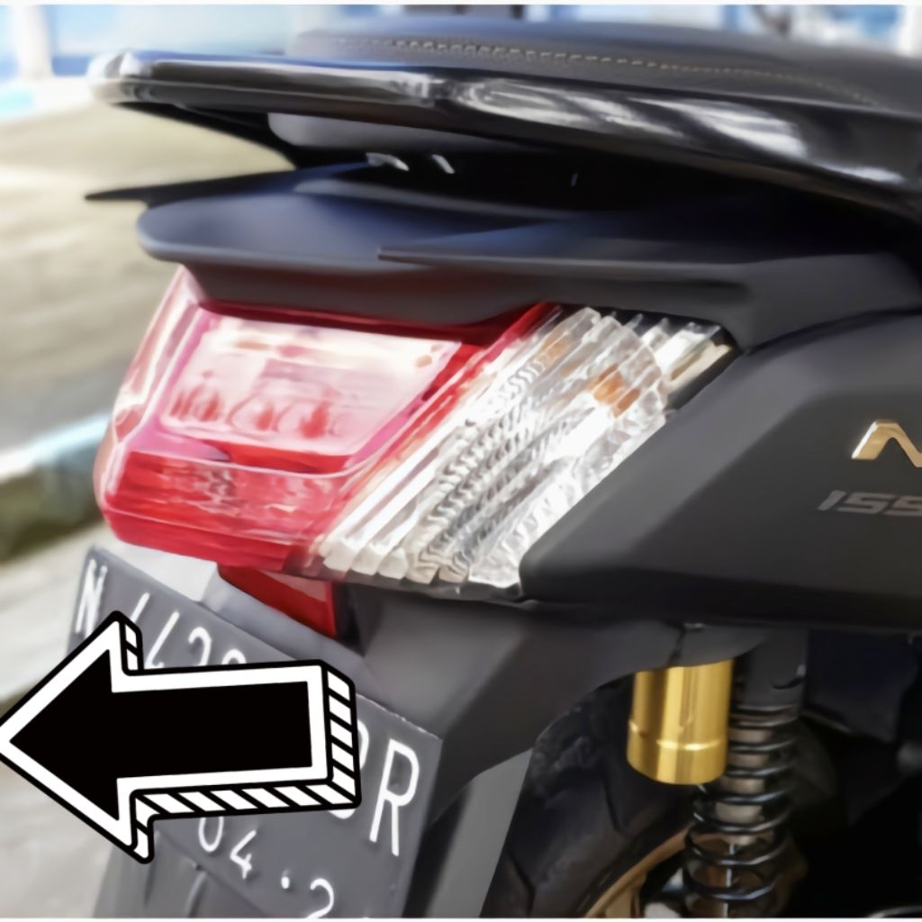 Ducktail Nmax old / Ductail Nmax Model Tanduk HMS Nmax 2015-2019